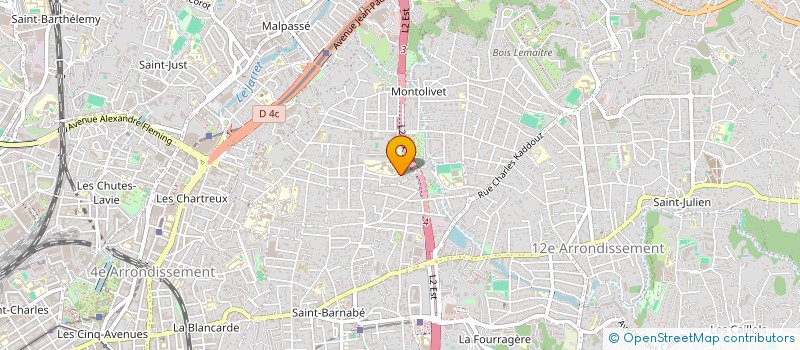 localisation de l'entreprise GIULIA N'CO à MARSEILLE