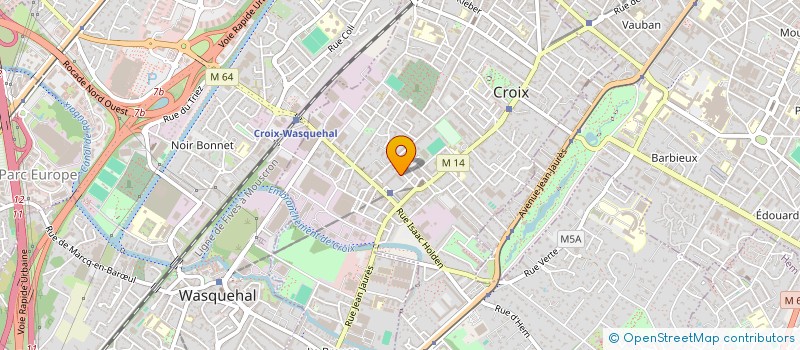 localisation de l'entreprise GIULIAN ET GIANNI à CROIX