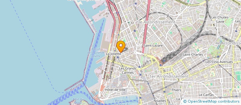 localisation de l'entreprise GIULIAN ET LIVIO à MARSEILLE