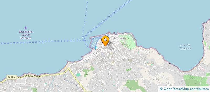localisation de l'entreprise GIULIANNA à SAINT TROPEZ