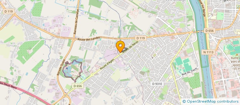 localisation de l'entreprise GIULIANNA  LE PASSAGE