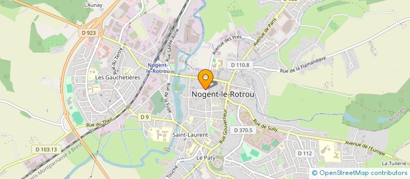 localisation de l'entreprise GIULIANNI à NOGENT-LE-ROTROU