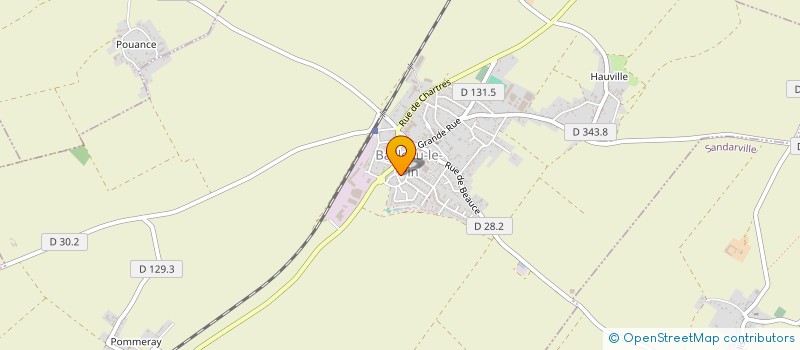 localisation de l'entreprise GIULYNO à BAILLEAU-LE-PIN