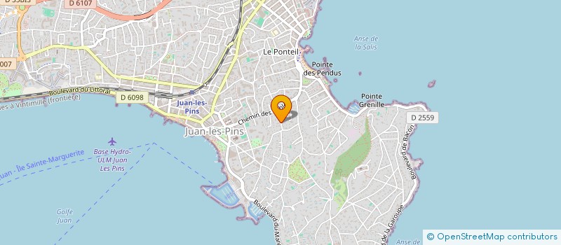 localisation de l'entreprise GIUP  ANTIBES