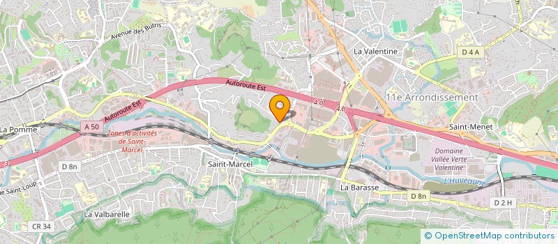 localisation de l'entreprise GIUPPONI  MARSEILLE