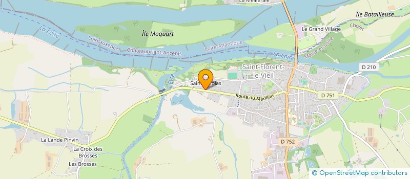 localisation de l'entreprise GIUROIU  MAUGES-SUR-LOIRE