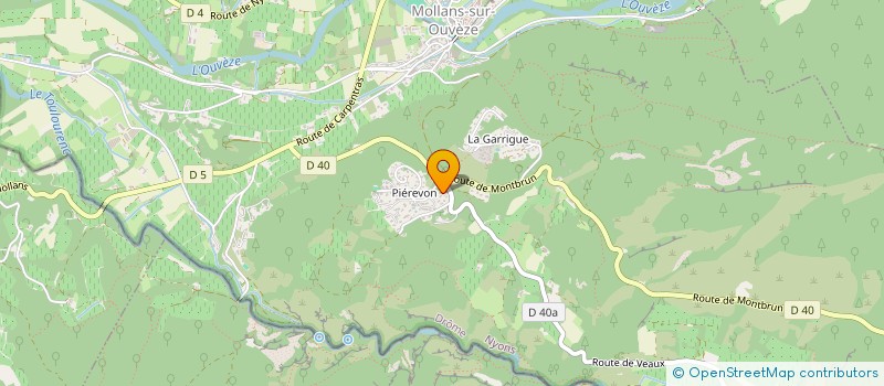 localisation de l'entreprise GIUSIANO à BUIS-LES-BARONNIES