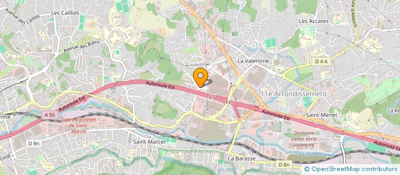 localisation de l'entreprise GIUSSIO à MARSEILLE