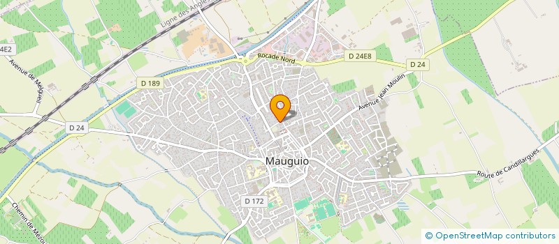 localisation de l'entreprise GIUSTI  MAUGUIO