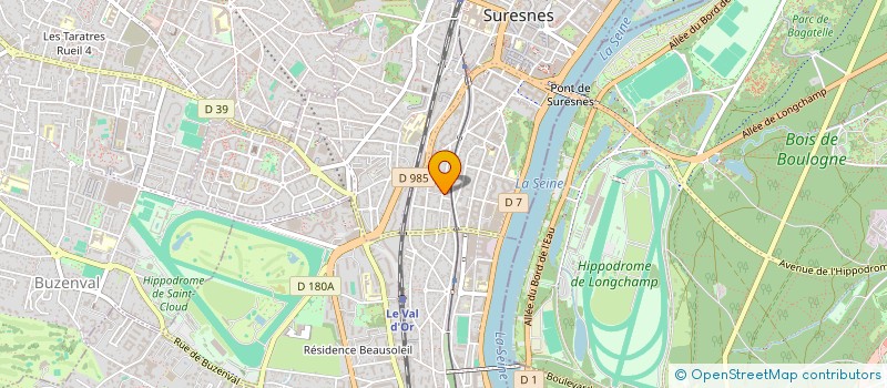 localisation de l'entreprise GIVARO à SURESNES