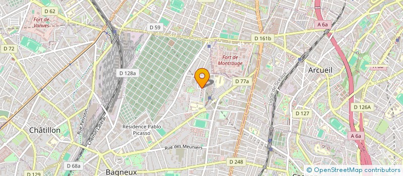 localisation de l'entreprise GIVE A SENS TO YOUR IDEA à BAGNEUX