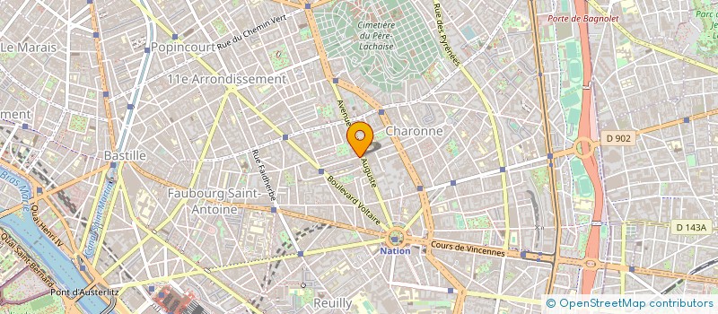 localisation de l'entreprise GIVE AFRICA  PARIS