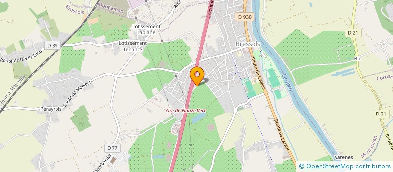 localisation de l'entreprise GIVE ENJOY  BRESSOLS