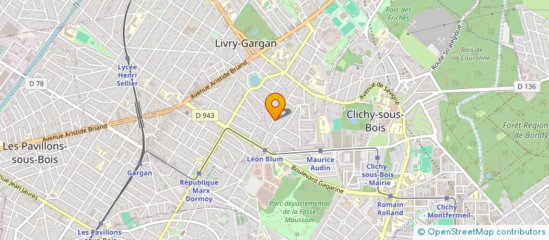 localisation de l'entreprise GIVE MY CAR à LIVRY-GARGAN