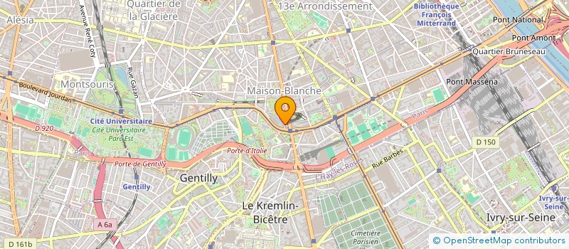 localisation de l'entreprise GIVE UP ADDICTIONS  PARIS