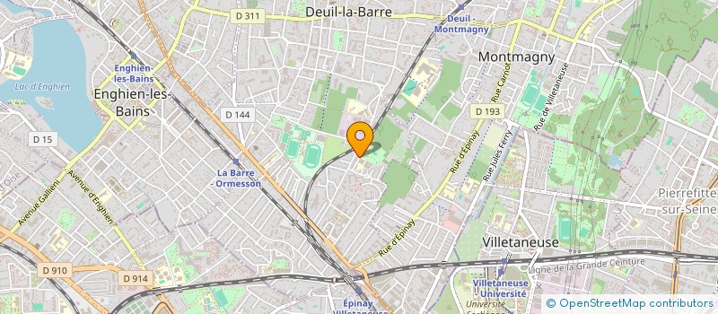 localisation de l'entreprise GIVEATS  DEUIL-LA-BARRE