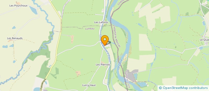 localisation de l'entreprise GIVERDON  LUNEAU