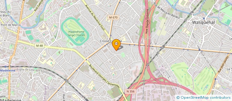 localisation de l'entreprise GIVI  MARCQ-EN-BARUL