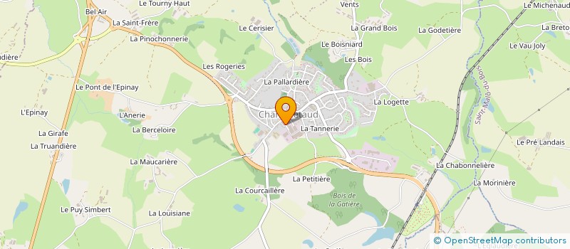 localisation de l'entreprise GIVM  CHANVERRIE