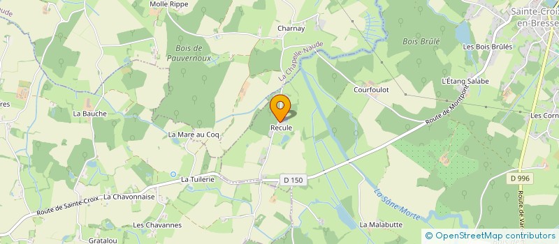 localisation de l'entreprise GIVOPAX FRANCE  SAINTE-CROIX-EN-BRESSE