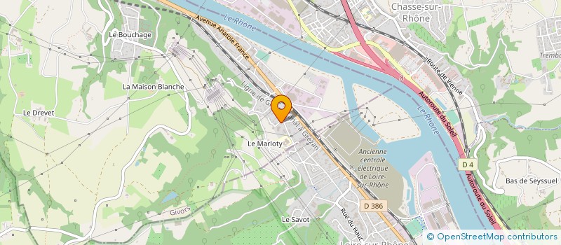 localisation de l'entreprise GIVORS MEMOIRE (G'M) EDHAKIRA  GIVORS