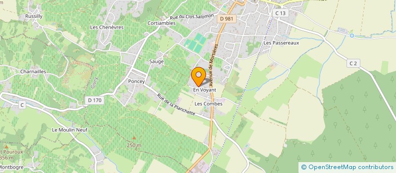 localisation de l'entreprise GIVRY AIKIDO à GIVRY