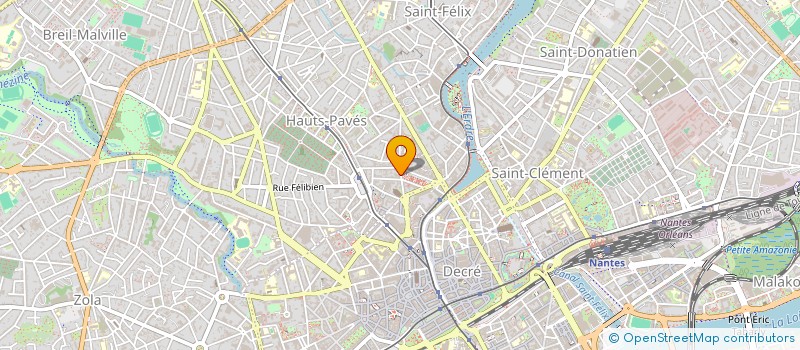 localisation de l'entreprise GIXO à NANTES
