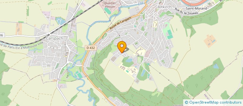 localisation de l'entreprise GIZEM STORES ET FERMETURES  ALTKIRCH