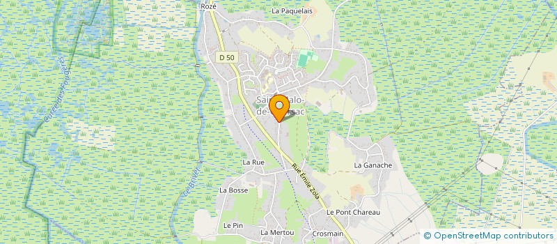 localisation de l'entreprise GIZMO  SAINT-MALO-DE-GUERSAC