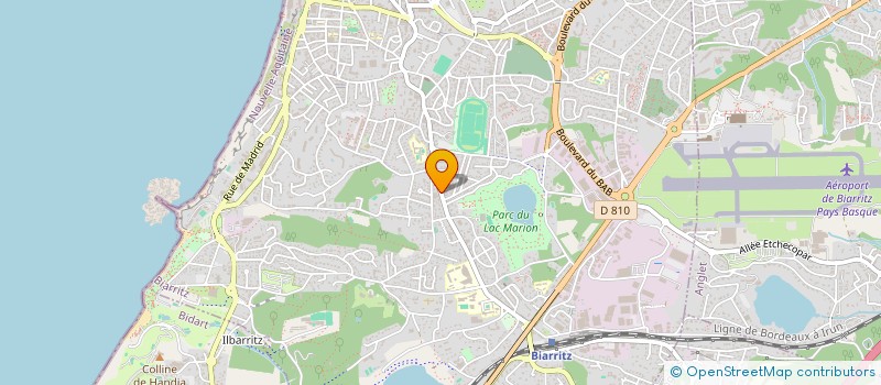 localisation de l'entreprise GIZONAK à BIARRITZ