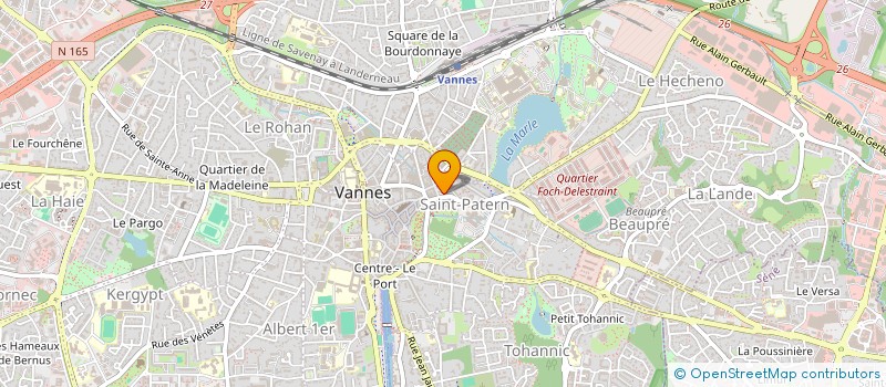 localisation de l'entreprise GIZORN à VANNES