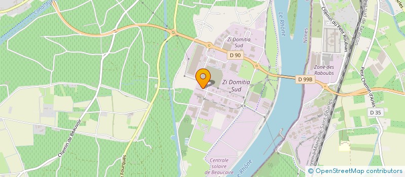 localisation de l'entreprise GIZZI IMMO  BEAUCAIRE