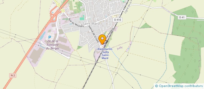 localisation de l'entreprise GJ  SAINT-MARD