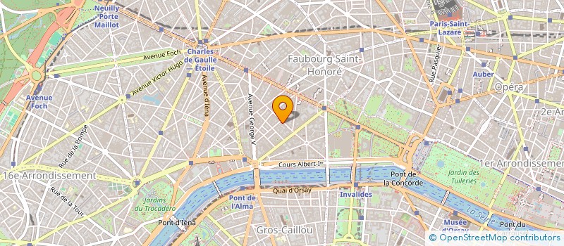 localisation de l'entreprise GJ CARS  PARIS