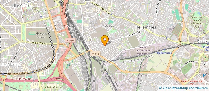 localisation de l'entreprise GJ CONSULTING à LILLE