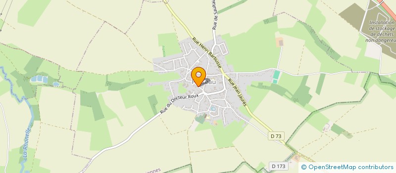 localisation de l'entreprise GJ IMMO  SAULTAIN