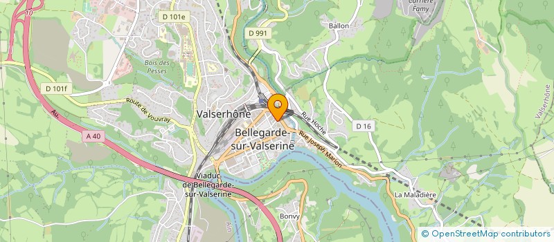 localisation de l'entreprise GJ'IMMO RENOV à VALSERHONE