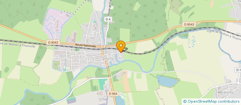 localisation de l'entreprise GJ JEROME ARDENNES L'ELAN DU COEUR ABC  DOUZY