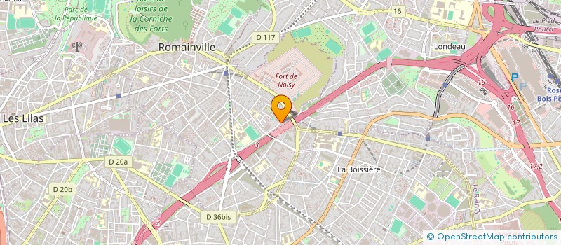 localisation de l'entreprise GJ.NET SOLUTION à ROMAINVILLE
