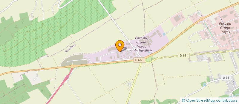 localisation de l'entreprise GJ SERVICE FROID à TORVILLIERS