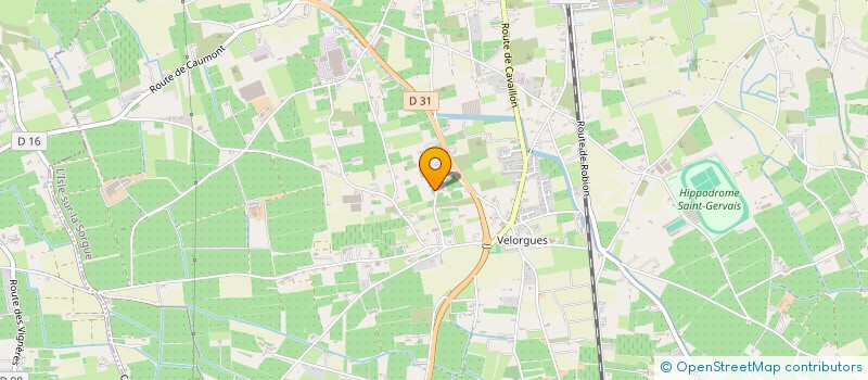 localisation de l'entreprise GJ TRANSFERTS & ASSOCIES  L'ISLE-SUR-LA-SORGUE