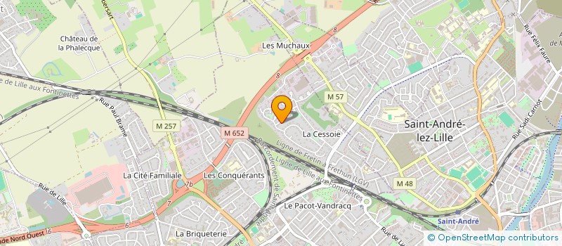 localisation de l'entreprise GJ11 à LAMBERSART