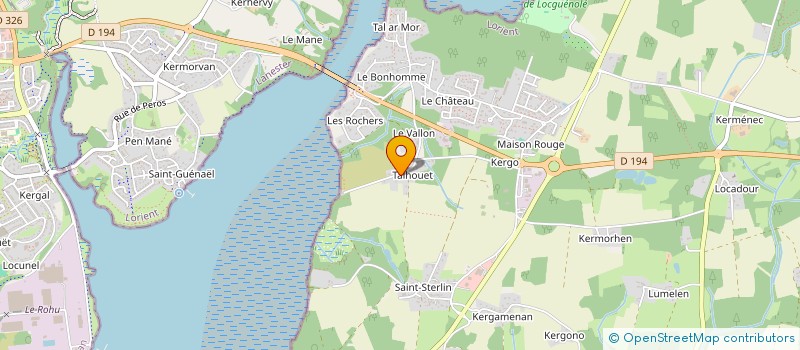 localisation de l'entreprise GJALLAHORN à KERVIGNAC