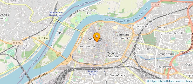 localisation de l'entreprise GJC  AVIGNON