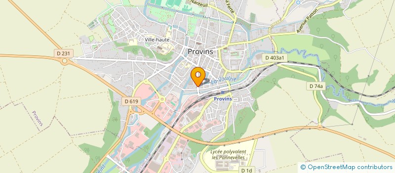 localisation de l'entreprise GJL INVEST HOLDING à PROVINS
