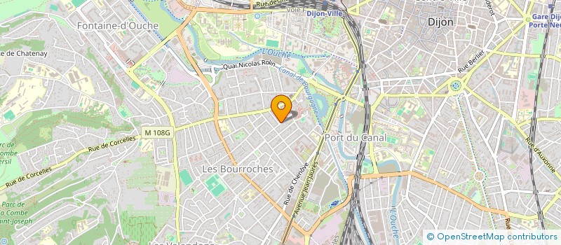 localisation de l'entreprise GJM IMMO à DIJON