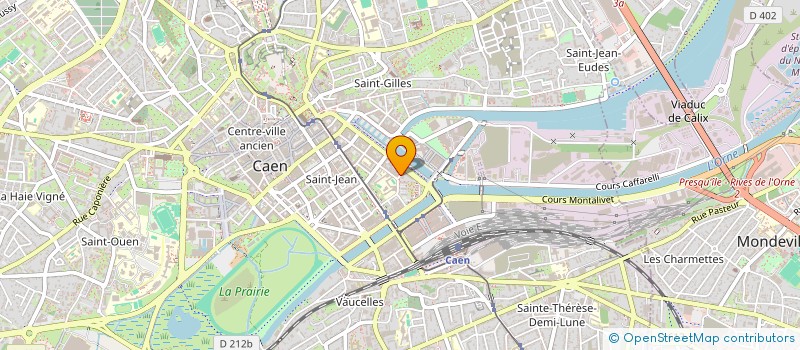 localisation de l'entreprise GJM SOLUTIONS à CAEN
