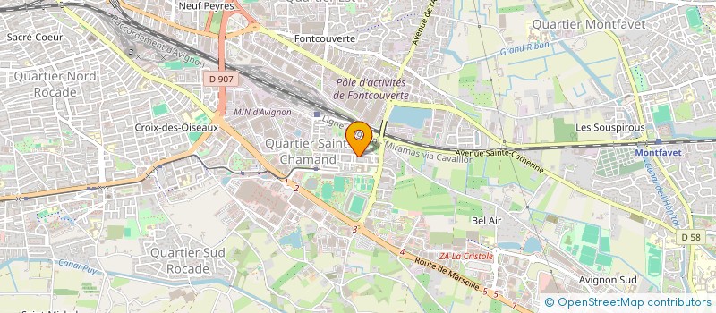 localisation de l'entreprise GJONI RENOVATION & ISOLATION  CASTELNAU-LE-LEZ