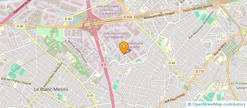 localisation de l'entreprise GJP HEROIN à AULNAY-SOUS-BOIS