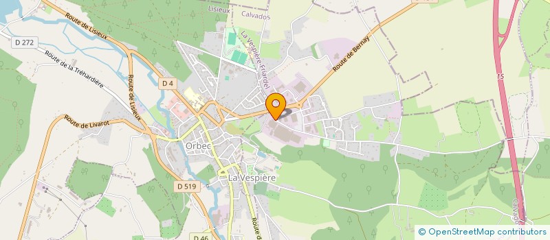 localisation de l'entreprise GJR2L à LA VESPIERE-FRIARDEL